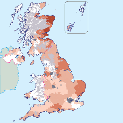 UK cereals industry map (barley area 2012)
